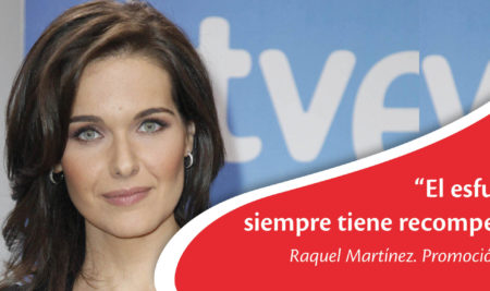 Raquel Martínez: “En el colegio aprendí que el esfuerzo siempre tiene recompensa”