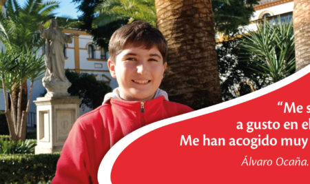 De Espartinas a nuestra familia Spínola: Álvaro ha llegado para cursar secundaria y habla así de su experiencia en nuestro colegio