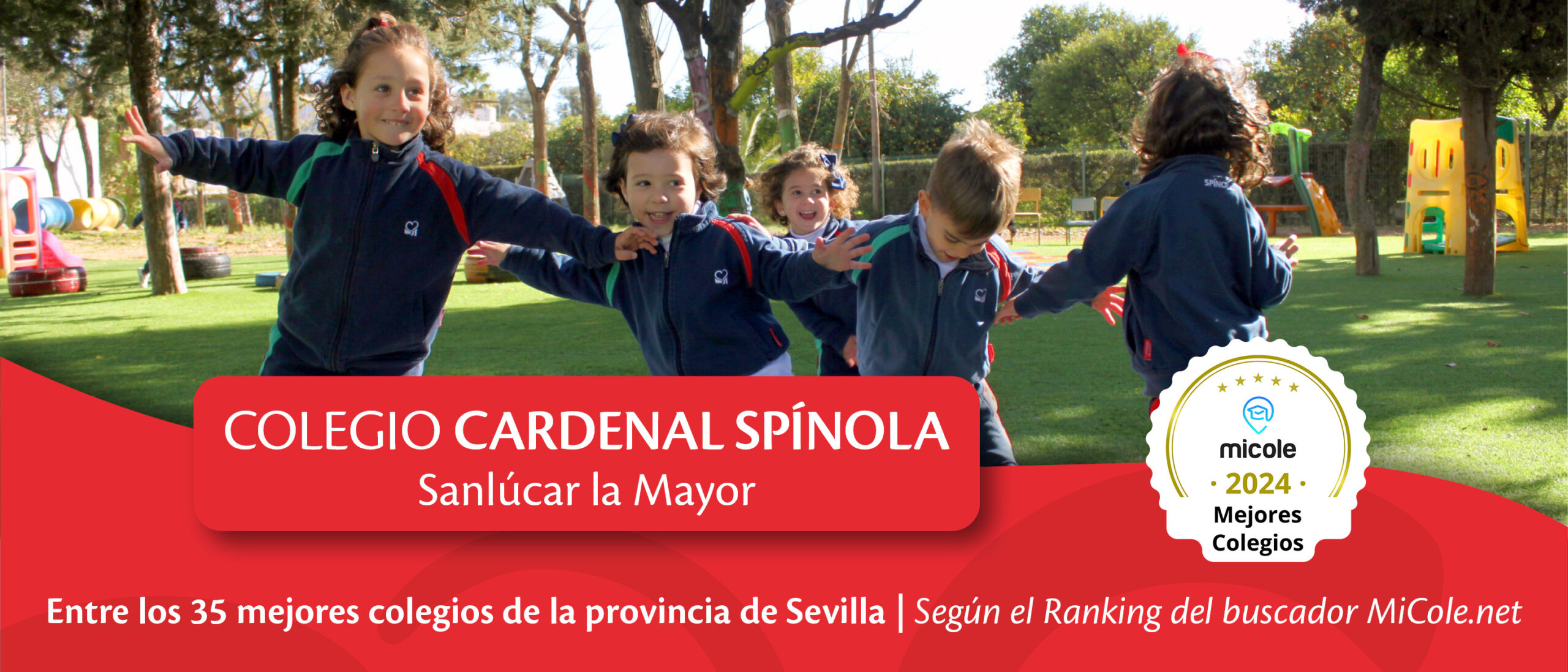 Cardenal Spínola de Sanlúcar la Mayor entre los mejores colegios de la Provincia de Sevilla